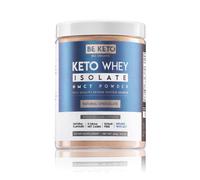 Be Keto Keto Whey Isolate Poudre Chocolat + Huile MCT - Protéine Keto Pure Friendly - 300g