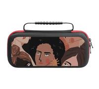 BEKGZYXWM Sacoche Accessoires pour Switch 2 Girl, Illustration Designavec Compartiment JeuxOne Size