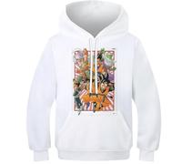 BEKGZYXWM Sweat À Capuche Édition Limitée JoJo's, Minions & Dragon Ball - Impression 3DGoku, Vegeta, Haute Qualité, Unisexe, Parfait pour Gamers, Fans D'Anime & Collectionneurs9-11Y