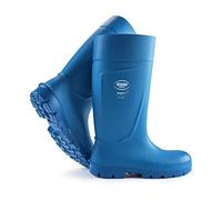 Bekina Bottes de sécurité de qualité avec Embout de sécurité pour l'industrie Alimentaire, Facile à désinfecter, y Compris la Semelle intérieure pour Les Pieds Chauds et secs, Confort, Bleu, EU 41
