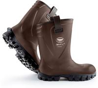 Bekina Bottes de sécurité RigliteX SolidGrip S5 fourrées hommes antidérapantes Brun EU 42
