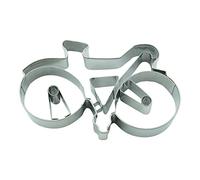 BekkiB 88678 Emporte-pièce « Vélo » en acier inoxydable pour biscuits et biscuits - Dimensions du grand moule 9,3 x 5,6 cm