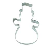 BekkiB - Emporte-pièce "Bonhomme de neige" - environ 7,7 cm, emporte-pièce en acier inoxydable, passe au lave-vaissage - 3335