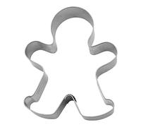 BekkiB - Emporte-pièce "Bonhomme en pain d'épices/Garçon" - environ 10 cm, découpoir en acier inoxydable pour la cuisson de pain d'épices et de biscuits, passe au lave-vaisselle - 2001
