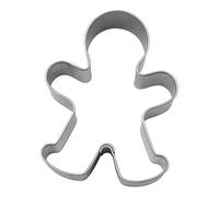 BekkiB - Emporte-pièce "Bonhomme pain d'épices/Garçon" - environ 5 cm, découpoir en acier inoxydable pour la cuisson de biscuits et de gâteaux, passe au lave-vaisselle - 3409