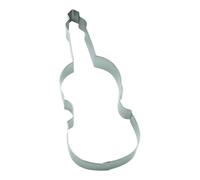 BekkiB - Emporte-pièce « Cello » - env. 12,3 x 4,7 cm - Emporte-pièce musical en acier inoxydable - Passe au lave-vaisselle - Pour la cuisson des biscuits - 99399