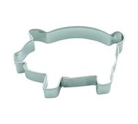 BekkiB - Emporte-pièce « cochon » - env. 6,5 x 4 cm - Emporte-pièce en acier inoxydable en forme de cochon - Passe au lave-vaisselle - Pour la cuisson des biscuits - 7702