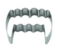 BekkiB - Emporte-pièce en forme de morsure de vampire - env. 5,5 cm de long - Emporte-pièce en acier inoxydable pour Halloween - 3484