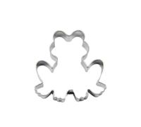 BekkiB - Emporte-pièce « grenouille » - env. 5 x 5 cm - Emporte-pièce en acier inoxydable passe au lave-vaisselle - Pour la cuisson des biscuits - 7535