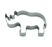 BekkiB - Emporte-pièce « rhinocéros » - Dimensions de l'emporte-pièce : 7,8 x 4,8 cm - En acier inoxydable - Passe au lave-vaisselle - 998747