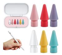 BEKKLPOU 6 Pointes de Rechange pour Apple Pencil 1/2/Pro Génération (Pastel)