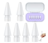 BEKKLPOU 6 Pointes de Rechange pour Apple Pencil 1/2/Pro Génération (Violet)