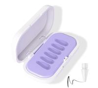 BEKKLPOU Boîte De Rangement pour Pointes De Stylet, Pointes De Rechange pour Stylets Très Sensibles, pour Apple Pencil Pro/2e Génération/1re Génération/USB c (Violet)