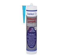 Beko 22408 Silicone Pro4 Premium 310 ml, avec douille kör4u (marron clair/hêtre/clair