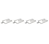 Beko 462920010 Lot de 4 plaques de rechange pour four et cuisinière
