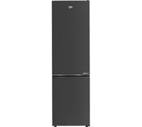 Beko B7RCNE408HXBR réfrigérateur-congélateur Pose libre 355 L A Noir, Acier inoxydable