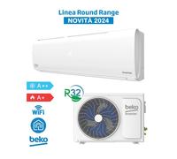Beko BEHPC120 + BEHPC121 Climatiseur 12000btu Nouveauté 2024, Série Round
