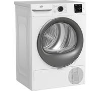Beko BM3T38210W1 Sèche Linge Pompe à Chaleur 8 kg Hypoallergénique Séchage Hygiène & Rafraîchissement Hygiène 15 Programmes Express Blanc