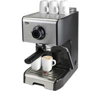 BEKO CEP5152B - Machine à espresso classique 1200W - Réservoir 1,2L - Buse vapeur pivotante à 360° - 15 bar - Noir et inox