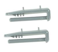 Beko Clip de fixation du capuchon du rail arrière du lave-vaisselle (lot de 2)