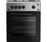 Beko CSG 42011 FS Cuisinière Gaz Argent