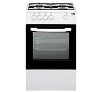 Beko CSG42001FW four et cuisinière Blanc Gaz, Sans installation