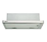 Beko CTB 6407 X - Hotte - Téléscopique - largeur : 58.8 cm - profondeur : 30 cm - evacuation & recyclage - acier inoxydable Acier inoxydable G