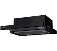 Beko CTB6250B hotte Semi-intégrée (semi-encastrée) Noir 420 m³/h
