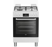 Beko Cucina A Gas 4 Bruci.fornoelet.vent.66lt 60x60 Bianco Fbe62310gw