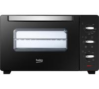 Beko Cuisinière électrique BMOF30B Noir Ventilée 30 Litres 1600 W