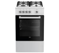 beko cuisinière gaz 68l 4 feux blanc FSG52000DWC [EEK: A]