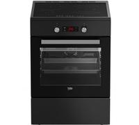 Beko FSE68304MAPS four et cuisinière Electrique Plaque avec zone à induction Noir