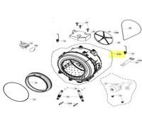 Beko - Cuve Complete Avec Palier - Ref: 2880600201