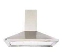 Beko Hotte décorative CWB9441XNH – 90 cm, 400 m³/h, évacuation et recyclage, inox