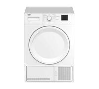 Beko DCU 8230 N b100 Sèche-linge à condensation / 15 programmes/FlexySense - Mesure électronique de l'humidité/Capacité de charge de 8 kg/Sécurité enfant/Programme Express