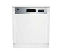 Beko DSN15420X Semi intégré 14places A++ lave-vaisselle - Lave-vaisselles (Semi intégré, Taille maximum (60 cm), Argent, panier, Acier inoxydable, 14 places)