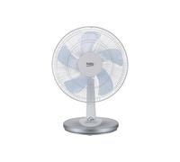 Beko EFT5100W - Ventilateur - au sol, table - 40 cm - blanc/argent
