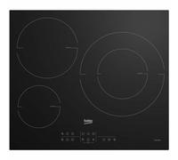 Beko HII63205MT plaque Noir Intégré 58 cm Plaque avec zone à induction 3 zone(s)
