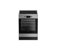 Beko FBE68314MXC four et cuisinière Electrique Plaque avec zone à induction Acier inoxydable