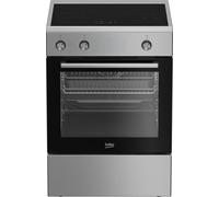 Beko FBE69100X Cuisinière A Electrique Plaque avec zone à induction Acier inoxydable