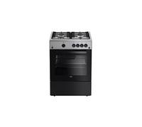 Beko FBG62031XCS Inox Type de four : Four gaz Minuterie avec sonnerie Plein verre amovible Profondeur avec emballage (cm) : 70.0