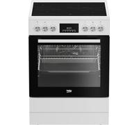 Beko FBM67320WS Autonome 60 cm Volume 72L Nettoyeur vapeur SteamShine 8 modes de chauffage Four multifonction Blanc