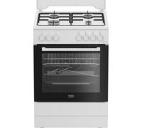 Beko FBST62110DW Cuisinière indépendante A Electrique Table de cuisson à gaz blanc