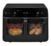 Beko FRL5388B friteuse Double 8,5 L Autonome 2400 W Friteuse d’air chaud Noir