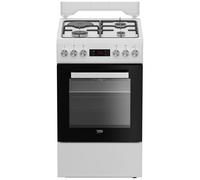 Beko FSE53321WCS four et cuisinière A Électrique/Gaz Combi Blanc