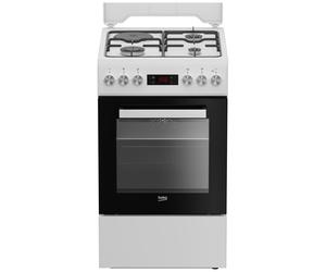 Beko FSE53321WCS four et cuisinière Électrique/Gaz Combi Blanc