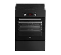 Beko FSE68304MAPS four et cuisinière Electrique Plaque avec zone à induction Noir