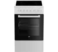 Beko FSM57100GW B100 Cuisine indépendante cm. 50 - plaque de cuisson électrique + 1 four électrique - blanc/noir