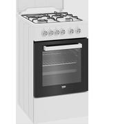 Cuisinière BEKO FSS53011DW mixte 4 foyers
