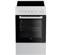 Beko FSS57100GW - Cuisinière - pose libre - largeur : 50 cm - profondeur : 60 cm - hauteur : 85 cm blanc blanc